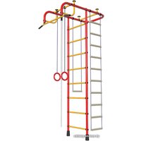 Детский спортивный комплекс Пионер М (красный/желтый)