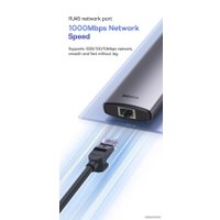 Док-станция Baseus StarJoy 8-Port Type-C HUB Adapter WKWG080213