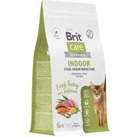 Сухой корм для кошек Brit care Cat Indoor Stool Odour Reduction с индейкой 1.5 кг