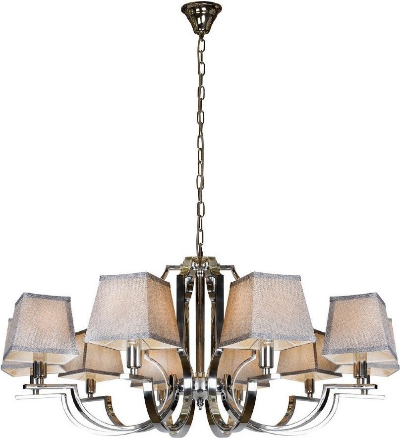 

Подвесная люстра iLamp Hilton 6943-10 (хром/серый)