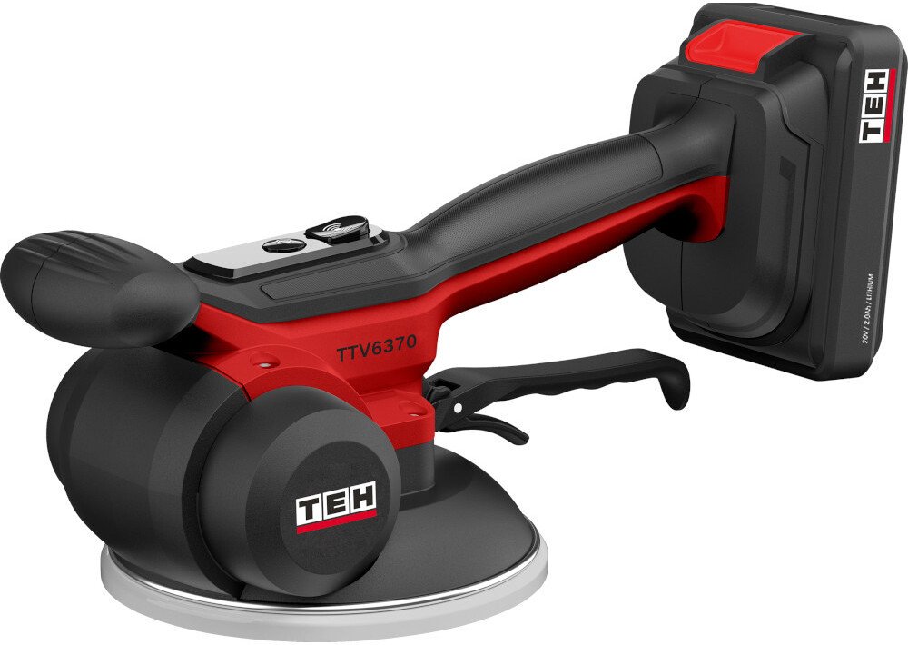 

Стеклодомкрат (присоска для стекла и плитки) TEH TTV6370 (с 1-им АКБ, кейс)