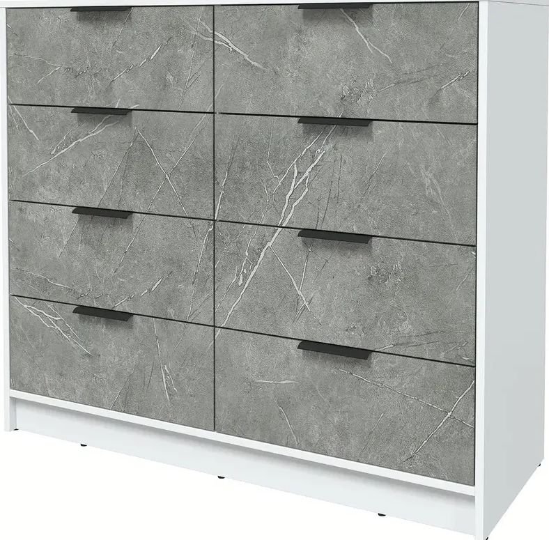 

Комод Интерлиния Концепт КТ-К117 Глосс (белый платинум/керамика)