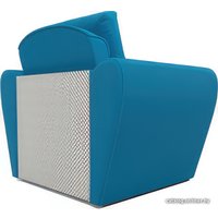 Кресло-кровать Мебель-АРС Квартет (рогожка, синий)