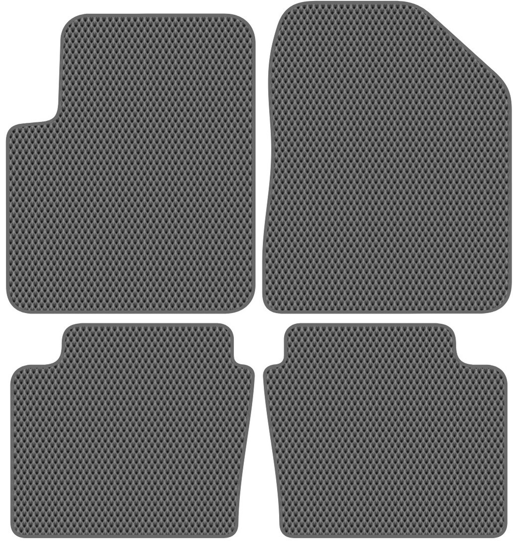 

Комплект ковриков для авто Alicosta Nissan Teana I (седан / J31) 2002 - 2008 (серый, ромб)