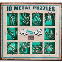 Головоломка Eureka Wire Puzzle Sets 10 Metal Puzzles 473357 (зеленый)