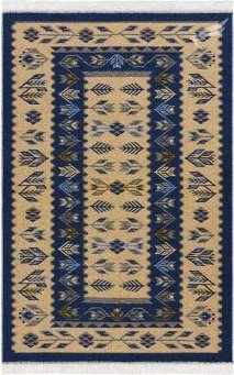 

Ковер для жилой комнаты Shahintex Etno Icarpet 120x180 003 455573 (сапфир)