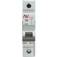 Выключатель автоматический EKF Averes AV-6 1P 2A (C) 6kA mcb6-1-02C-av в Бресте