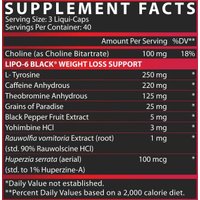 Жиросжигатель  Nutrex Lipo-6 Black (120 капсул)