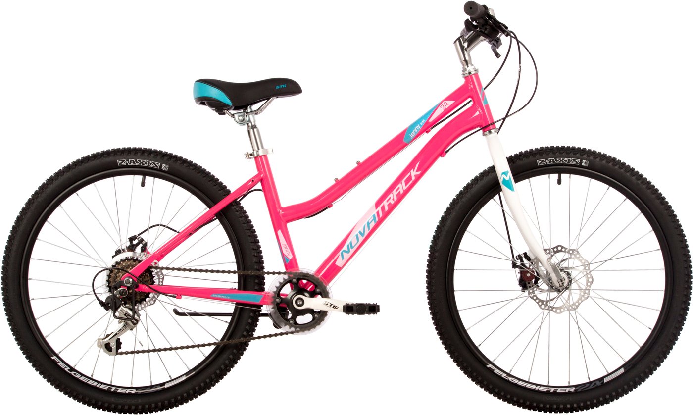 

Велосипед Novatrack Jenny D 24 2023 24SHD.JENNY.14PN23 (розовый)