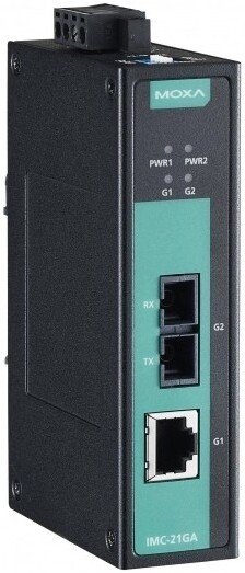 Конвертер Moxa IMC-21GA-LX-SC-T