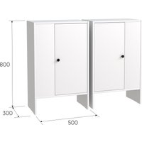 Тумба Mio Tesoro Мини 1 дверь 2.07.03.090.13 (серый/сонома)