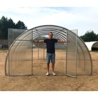 Теплица КомфортПром 3.5x6м(1) 10014100 (с поликарбонатом)