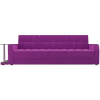 Диван Лига диванов Атлантида 102223 (микровельвет, фиолетовый)