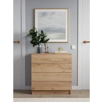 Комод Горизонт Нео 760 4 ящика (дуб золотой крафт)