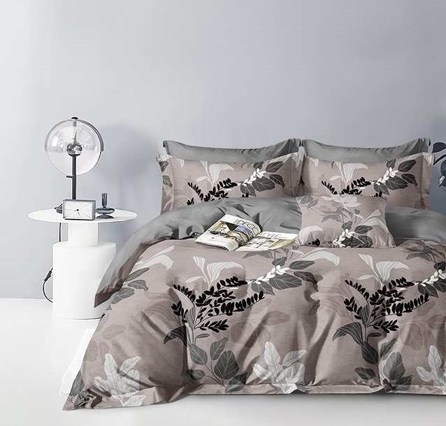 

2-спальный комплект постельного белья Реноме 2сп Темно-синяя коллекция St-2437 (сатин)