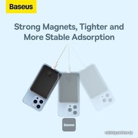 Внешний аккумулятор Baseus Magnetic Mini Wireless Fast Charging Power Bank 20W 6000mAh (черный)