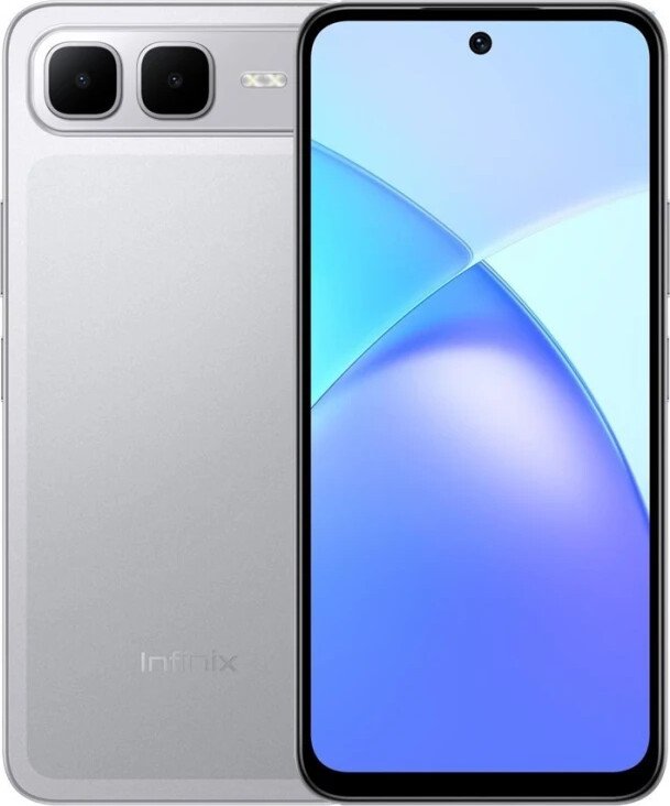 Телефон Infinix Smart 10 Plus X6725C 4GB/128GB (серебристый)