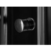 Душевая кабина Saniteco SNT-90 90х90 (черный/прозрачное стекло)