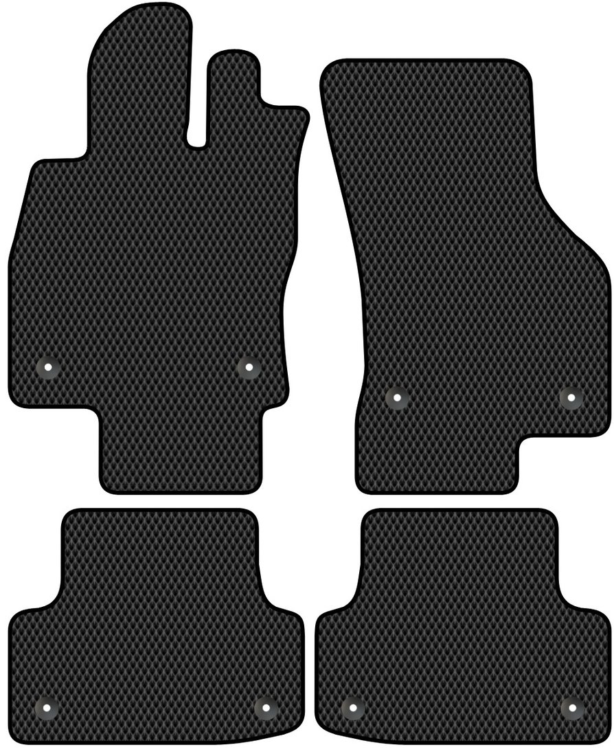 

Комплект ковриков для авто Alicosta Audi A3 III (кабриолет, седан, хэтчбек 5 дв / 8V) 2012 - 2016 (черный, ромб)