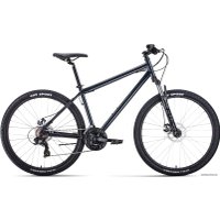 Велосипед Forward Sporting 27.5 2.0 disc р.19 2021 (черный)