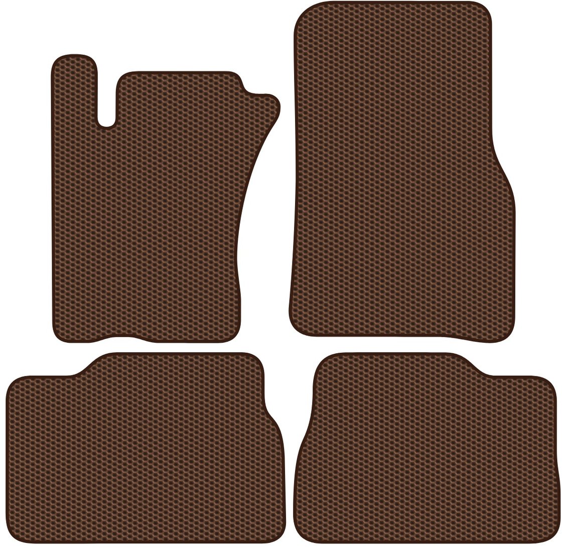 

Комплект ковриков для авто Alicosta Mercedes-Benz M-Class I (suv / W163) 2001 - 2005 (коричневый, сота)