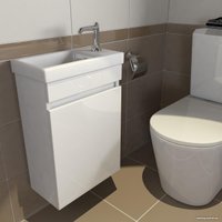  Emmy Тумба с умывальником Милли 40 R + S-UM-COM40/1-w