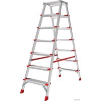 Лестница-стремянка Новая высота NV 3127 (2x7 ступеней)