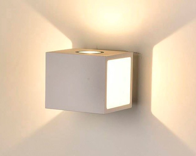 Бра DesignLed JY Kub 10 Вт 3000K 002796 (белый)