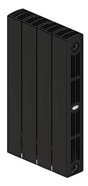 

Биметаллический радиатор Rifar SUPReMO 500 (4 секции, антрацит)