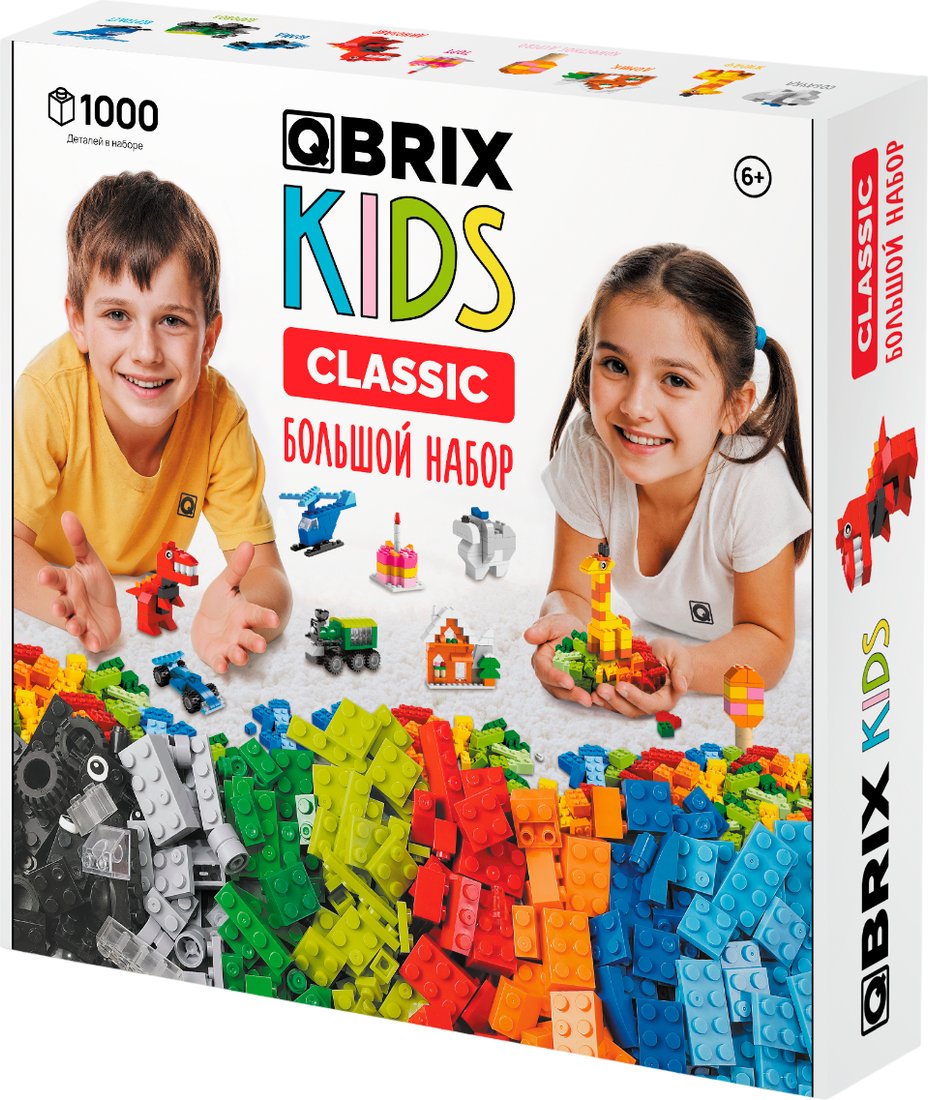 

Конструктор QBRIX Classic Большой набор 32012