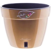 Вазон Santino Asti AST40GLD/BL (золото/черный)