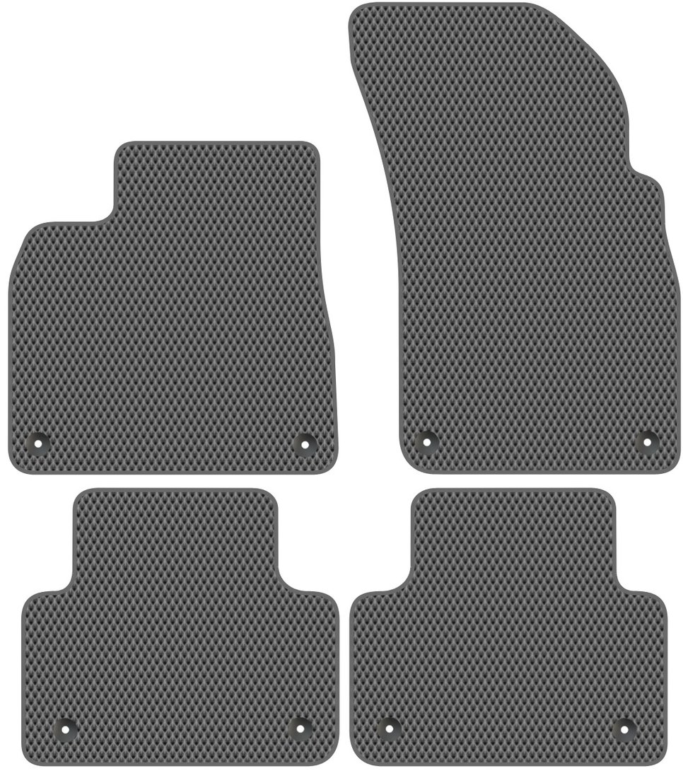 

Комплект ковриков для авто Alicosta Bentley Bentayga I (suv / SUV) 2016 - Н.В. (серый, ромб)