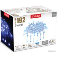 Световой дождь Vegas 55026 192 LED (синий)