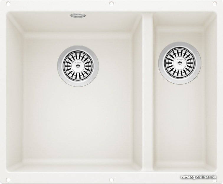 

Кухонная мойка Blanco Rotan 340/160-U 523078 (белый)