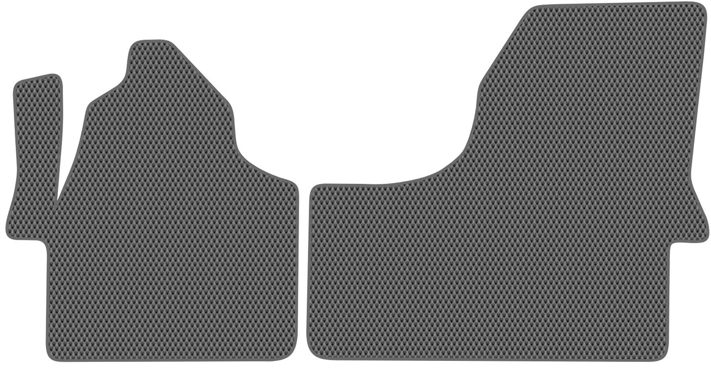 

Комплект ковриков для авто Alicosta Volkswagen Crafter (автобус, грузовик) 2011 - 2016 (серый, ромб)