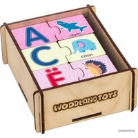 Алфавит WoodLand Toys Русский - живой мир 111104