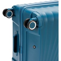 Чемодан-спиннер Torber Nevo T2207L (синий)
