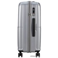 Чемодан-спиннер American Tourister Geopop Metallic Silver 67 см