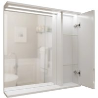  Mixline Шкаф с зеркалом Лайн 70 553017 (правый, с подсветкой) в Гомеле