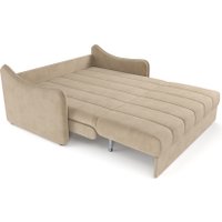 Диван Мебель-АРС аккордеон Давос НПБ 140x200 см M2-113-42 (Vivaldi бежевый)
