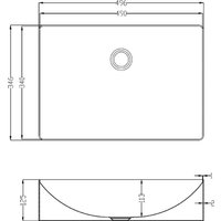 Умывальник Altrobagno Futuro 001014 MtGr
