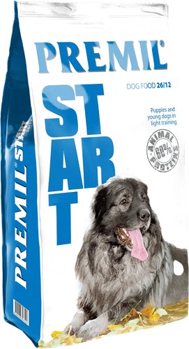 Сухой корм для собак Premil Start 2.5 кг