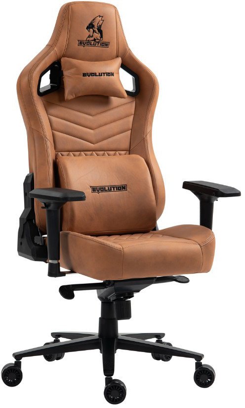 

Игровое (геймерское) кресло Evolution Nomad (коричневый)