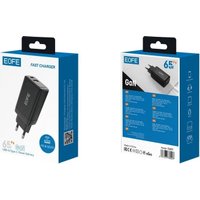 Сетевое зарядное EOFE E601 65W (черный)