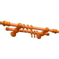 Карниз для штор Белост Двухрядный 2КМ-06-340-05 мод.06 (3.4м, рустик)