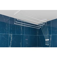 Сушилка для белья Sundays Home Потолочная 5 прутьев 160см (алюминий/белый)