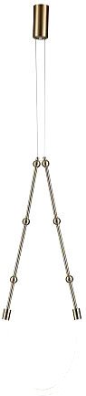 

Подвесная люстра Indigo Corda 14010/1P Brass