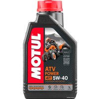 Моторное масло Motul ATV Power 4T Jaso MA2 SN/SM/SL/SJ 5W-40 1л