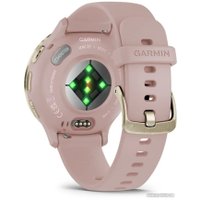 Умные часы Garmin Venu 3S (розовый, с силиконовым ремешком)