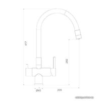 Смеситель Gappo G4398-39